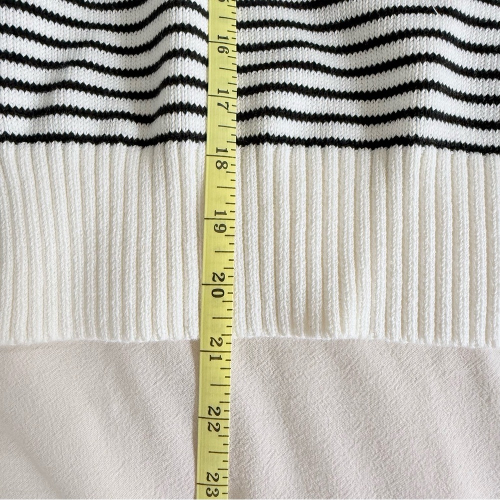 NWT Universal Thread striped collared sweater NWT - image 4